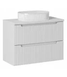 Cabinet with sink NOVA, white, 80 cm order